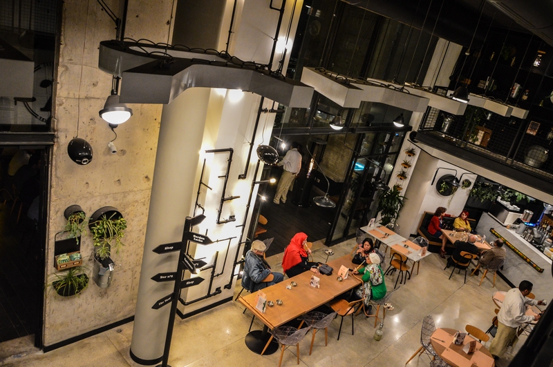 Kitchen Yard on Saturday Night